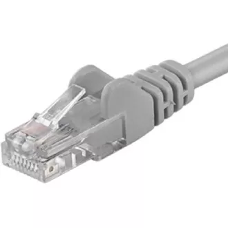 PremiumCord Patch kábel UTP RJ45-RJ45 CAT6 25m šedá