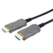 PremiumCord Ultra High Speed HDMI 2.1 optický fiber kábel 8K @ 60Hz, pozlátené 5m - Rozbalené