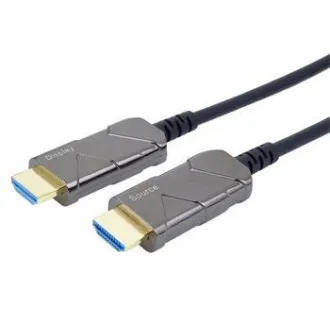 PremiumCord Ultra High Speed HDMI 2.1 optický fiber kábel 8K @ 60Hz, pozlátené 5m - Rozbalené PremiumCord Ultra High Speed HDMI 2.1 optický fiber kábel 8K @ 60Hz, pozlátené 5m - Rozbalené