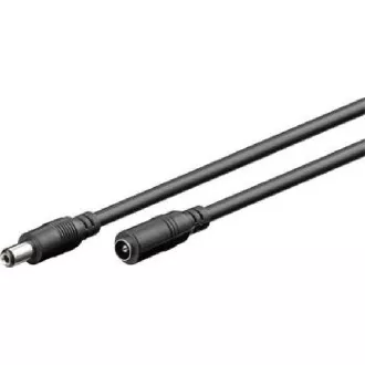PremiumCord Predlžovací kábel napájacieho konektora 5,5/2,1mm, dĺžka: 3m