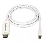 PremiumCord mini DisplayPort 1.2 na HDMI 2.0 kábel pre rozlíšenie 4Kx2K@60Hz, 1m