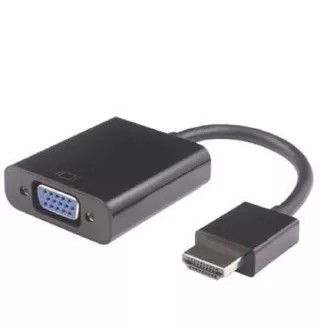 PremiumCord Prevodník HDMI na VGA so zvukom 3,5mm stereo jack - čierny