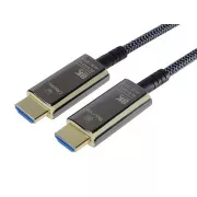 PremiumCord Ultra High Speed HDMI 2.1 optický fiber kábel 8K @ 60Hz, pozlátené 5m