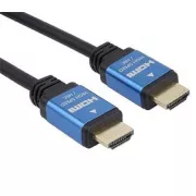 PremiumCord Ultra HDTV 4K@60Hz kábel HDMI 2.0b kovové + pozlátené konektory 1m