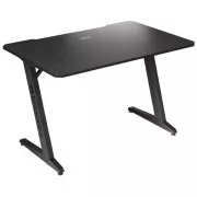 Endorfy herný stôl Atlas S / 114cm x 74cm / nosnosť 80 kg / priestor na kabeláž / čierny