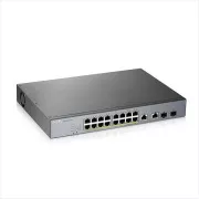 Zyxel GS1350-18HP, 18 Port managed CCTV PoE switch, long range, 250W (1 year NCC Pro pack license bundled)