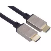PremiumCord Ultra High Speed HDMI 2.1 kábel 8K@60Hz, 4K@120Hz dĺžka 1m kovové pozlátené konektory