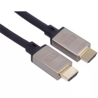 PremiumCord Ultra High Speed HDMI 2.1 kábel 8K@60Hz, 4K@120Hz dĺžka 1m kovové pozlátené konektory