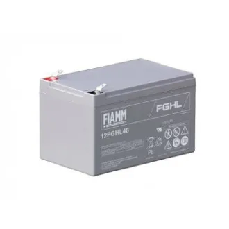 Fukawa Fiamm 12FGHL48 olovený akumulátor; 12V; 12Ah; fastón F2-6,3mm; životnosť 10 rokov