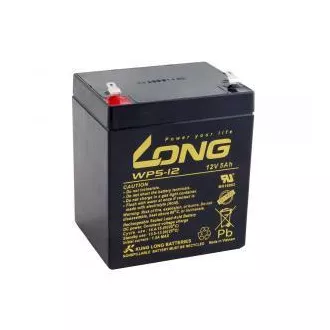 Avacom Batéria Long 12V 5Ah olovený akumulátor F1 (WP5-12 F1)
