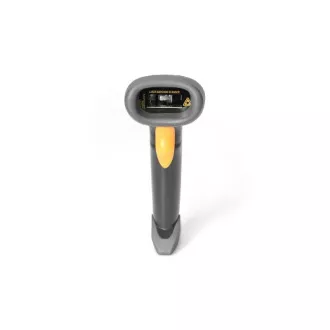 DIGITUS Ručný skener čiarových kódov 2D, kompatibilný s QR kódom, obojsmerný 200 skenov/s, 2 m kábel USB-RJ45, s držiakom DIGITUS Ručný skener čiarových kódov 2D, kompatibilný s QR kódom, obojsmerný 200 skenov/s, 2 m kábel USB-RJ45, s držiakom