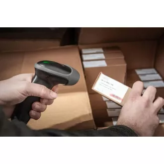 DIGITUS Ručný skener čiarových kódov 2D, kompatibilný s QR kódom, obojsmerný 200 skenov/s, 2 m kábel USB-RJ45, s držiakom DIGITUS Ručný skener čiarových kódov 2D, kompatibilný s QR kódom, obojsmerný 200 skenov/s, 2 m kábel USB-RJ45, s držiakom