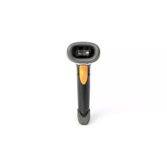 DIGITUS Ručný skener čiarových kódov 2D, napájaný z batérie, kompatibilný s Bluetooth a QR kódom, 200 skenov/s, s držiakom DIGITUS Ručný skener čiarových kódov 2D, napájaný z batérie, kompatibilný s Bluetooth a QR kódom, 200 skenov/s, s držiakom