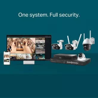 TP-Link VIGI C340(6mm) VIGI 4MPx vonkajšia bullet sieťová kamera s plnofarebným nočným videním