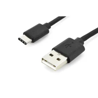 Digitus Pripojovací kábel USB C na A 1,0 m, 3A, 480 MB, verzia 2.0