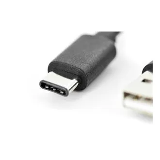 Digitus Pripojovací kábel USB C na A 1,0 m, 3A, 480 MB, verzia 2.0