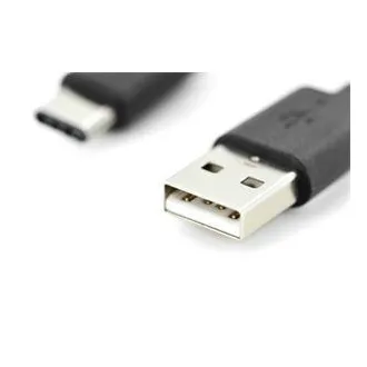 Digitus Pripojovací kábel USB C na A 1,0 m, 3A, 480 MB, verzia 2.0