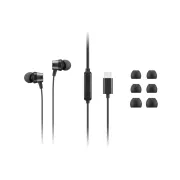 Lenovo slúchadlá USB-C Wired In-Ear Headphones (with control box)