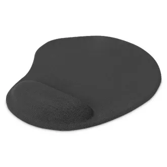 DIGITUS Ergonomická podložka pod myš s opierkou dlane, čierna DIGITUS Ergonomická podložka pod myš s opierkou dlane, čierna