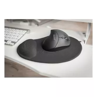 DIGITUS Ergonomická podložka pod myš s opierkou dlane, čierna DIGITUS Ergonomická podložka pod myš s opierkou dlane, čierna