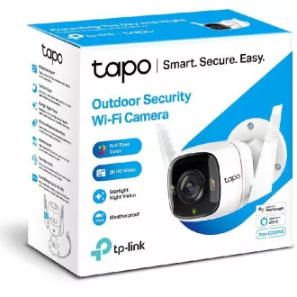 TP-LINK Tapo C320WS - Outdoor IP kamera s WiFi a LAN, 4MP (2560 × 1440), ONVIF, Starlight (Color Night Vision) TP-LINK Tapo C320WS - Outdoor IP kamera s WiFi a LAN, 4MP (2560 × 1440), ONVIF, Starlight (Color Night Vision)