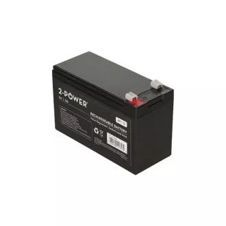 2-Power 2P7-12 12V 7Ah VRLA Batéria F2 ( Faston 250) 2-Power 2P7-12 12V 7Ah VRLA Batéria F2 ( Faston 250)