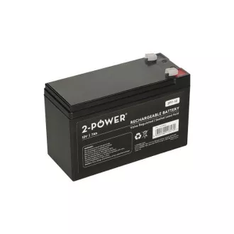 2-Power 2P7-12 12V 7Ah VRLA Batéria F2 ( Faston 250) 2-Power 2P7-12 12V 7Ah VRLA Batéria F2 ( Faston 250)