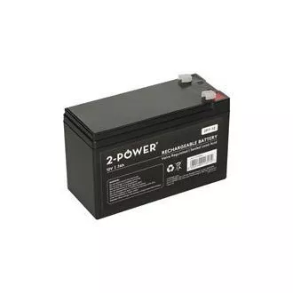 2-Power 2P7-12 12V 7Ah VRLA Batéria F2 ( Faston 250) 2-Power 2P7-12 12V 7Ah VRLA Batéria F2 ( Faston 250)