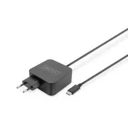 DIGITUS Nabíjačka pre notebooky USB-C Napájanie 65W PD3.0