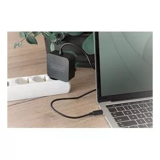 DIGITUS Nabíjačka pre notebooky USB-C Napájanie 65W PD3.0 DIGITUS Nabíjačka pre notebooky USB-C Napájanie 65W PD3.0
