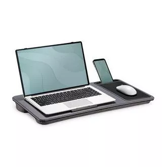 DIGITUS Notebookový stôl / pracovná stanica do 17", slot pre mobilný telefón, podložka pod myš DIGITUS Notebookový stôl / pracovná stanica do 17", slot pre mobilný telefón, podložka pod myš