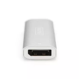 DIGITUS Extender DS-55524 Rozširuje DP signál až na 30 m (8K/30Hz, 4K/120Hz, 4K/60Hz.)