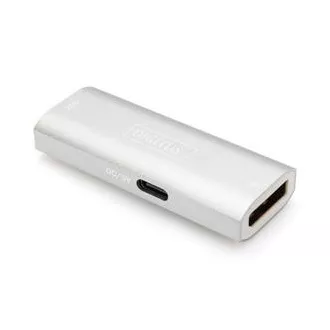 DIGITUS Extender DS-55524 Rozširuje DP signál až na 30 m (8K/30Hz, 4K/120Hz, 4K/60Hz.)