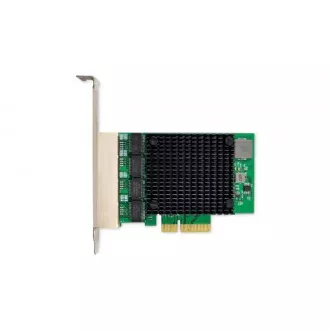 DIGITUS 4 Port RJ45 RTL8125B 2,5 GBits Server NIC