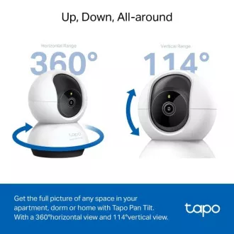 TP-LINK Tapo C220 - IP kamera s naklápaním a WiFi, 4MP (2560*1440), ONVIF