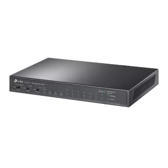 TP-Link Switch TL-SL1311P 8x LAN/PoE+, 2x GLAN, 1x SFP, 65W