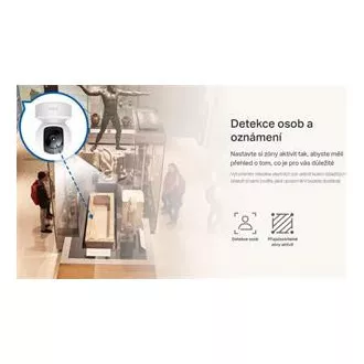 TP-Link Tapo C212 - IP kamera s naklápaním a WiFi, 3MP (2304 x 1296), ONVIF