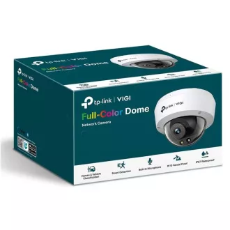 TP-Link VIGI C250 (4mm) Dome kamera, 5MP, 4mm, Full-Color TP-Link VIGI C250 (4mm) Dome kamera, 5MP, 4mm, Full-Color