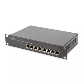 DIGITUS Gigabit Ethernet Switch 8-port, 10 palcov, nemanagovaný DIGITUS Gigabit Ethernet Switch 8-port, 10 palcov, nemanagovaný