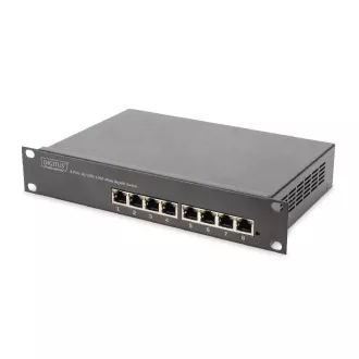 DIGITUS Gigabit Ethernet Switch 8-port, 10 palcov, nemanagovaný DIGITUS Gigabit Ethernet Switch 8-port, 10 palcov, nemanagovaný