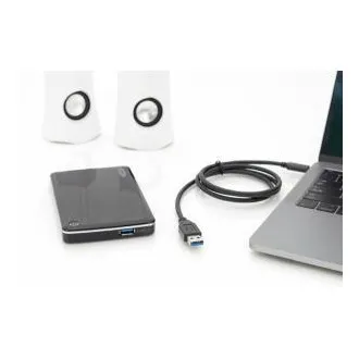 Digitus Pripojovací kábel USB typu C, typ C na AM/M, 1,0 m, všetky funkcie, Gen2, 3A, 10 GB, verzia 3.1, CE, bl
