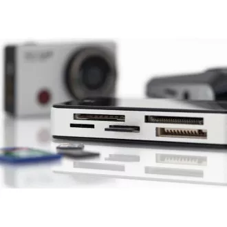DIGITUS Čítačka kariet USB 3.0 s pripojovacím káblom USB 1m Podpora kariet MS/SD/SDHC/MiniSD/M2/CF/MD/SDXC DIGITUS Čítačka kariet USB 3.0 s pripojovacím káblom USB 1m Podpora kariet MS/SD/SDHC/MiniSD/M2/CF/MD/SDXC