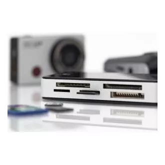 DIGITUS Čítačka kariet USB 3.0 s pripojovacím káblom USB 1m Podpora kariet MS/SD/SDHC/MiniSD/M2/CF/MD/SDXC DIGITUS Čítačka kariet USB 3.0 s pripojovacím káblom USB 1m Podpora kariet MS/SD/SDHC/MiniSD/M2/CF/MD/SDXC