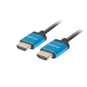 LANBERG HDMI M/M 2.0 kábel 0.5M 4K čierny úzky