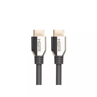 LANBERG Ultra High Speed HDMI 2.1 kábel, 48 Gbps, 8K @ 60Hz, 5K @ 120Hz, dĺžka 1m, čierny, pozlátené konektory LANBERG Ultra High Speed HDMI 2.1 kábel, 48 Gbps, 8K @ 60Hz, 5K @ 120Hz, dĺžka 1m, čierny, pozlátené konektory