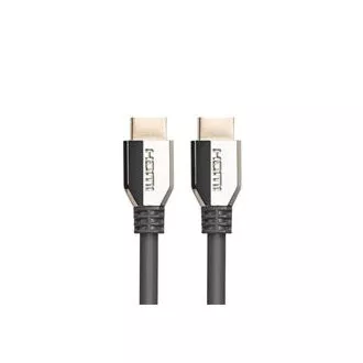 LANBERG Ultra High Speed HDMI 2.1 kábel, 48 Gbps, 8K @ 60Hz, 5K @ 120Hz, dĺžka 1m, čierny, pozlátené konektory LANBERG Ultra High Speed HDMI 2.1 kábel, 48 Gbps, 8K @ 60Hz, 5K @ 120Hz, dĺžka 1m, čierny, pozlátené konektory