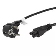 LANBERG CEE 7/7 (MICKEY) na IEC 320 C5 POWER CORD 1.8M VDE čierny