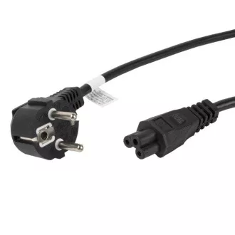 LANBERG CEE 7/7 (MICKEY) na IEC 320 C5 POWER CORD 1.8M VDE čierny