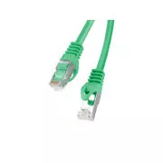 LANBERG Patch kábel CAT.6 FTP 0.25M zelený Fluke Passed