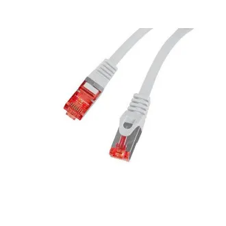LANBERG Patch kábel CAT 6 S-FTP, AWG 26/7, LSZH, meď, sivý, 0,25m